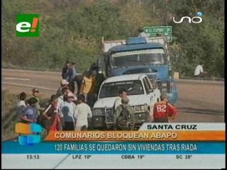 Pobladores de Abapó bloquean la ruta a Yacuiba - eju.tv