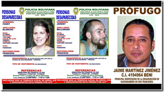 image thumb986 Franceses coadyuvarán búsqueda de dos extranjeros desaparecidos en Bolivia