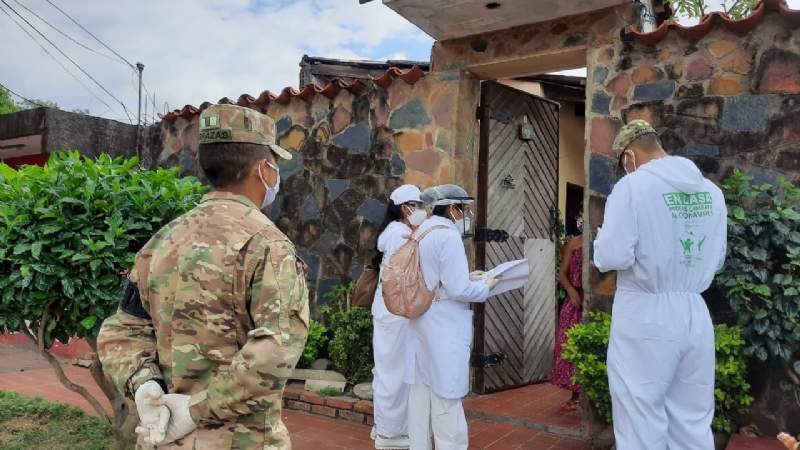 2.200 militares y voluntarios participan del rastrillaje masivo en Santa Cruz