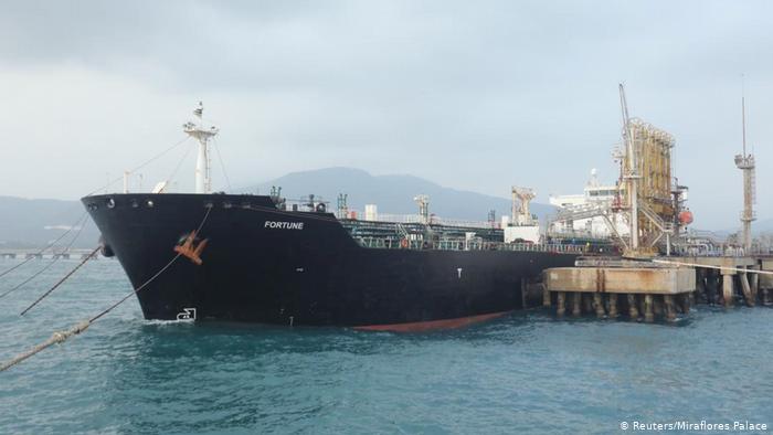 Venezuela Ankunft des iranischen Öltankers Fortune (Reuters/Miraflores Palace)