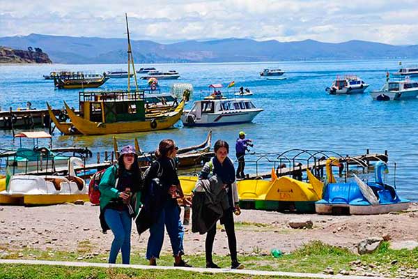 Turistas en Bolivia Foto: Los tiempos