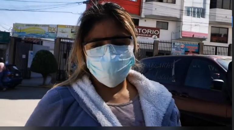 Una enfermera con coronavirus deambuló buscando donde aislarse. CAPTURA VIDEO L. BERAMENDI