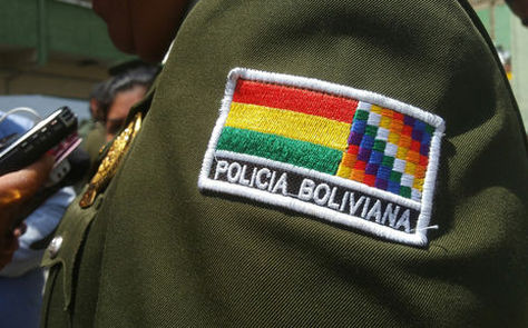 Policía Boliviana Foto: Periódico La Patria