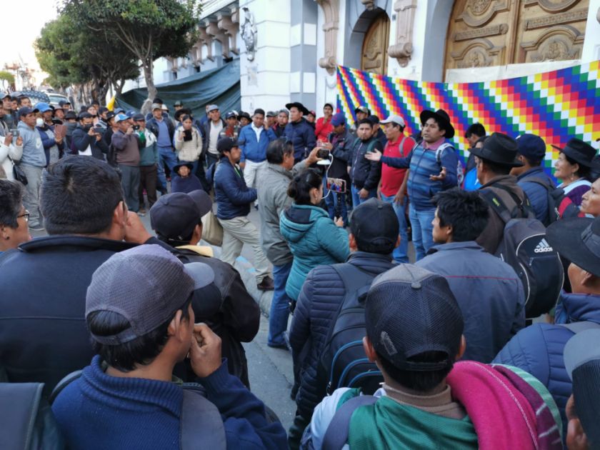 Chuquisaca Futpoch Ratifica Bloqueos De Carreteras Desde Este Lunes En