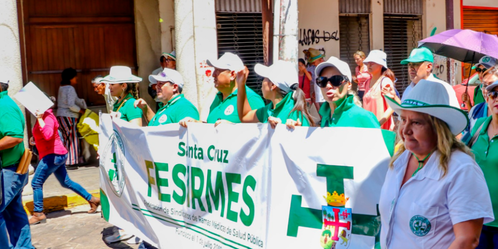 Sector Salud De Santa Cruz Ratifica Para Este Viernes El Paro Nacional