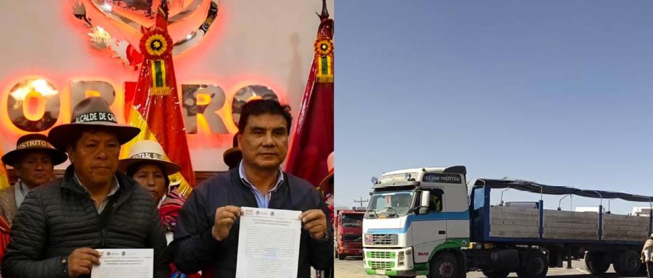 Bloqueo En La V A La Paz Oruro Un Sector Mantiene La Medida De