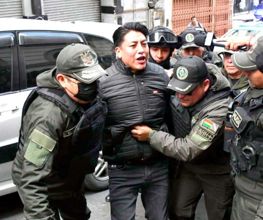 El excívico Potosino Marco Pumari. / Foto: El Potosí.