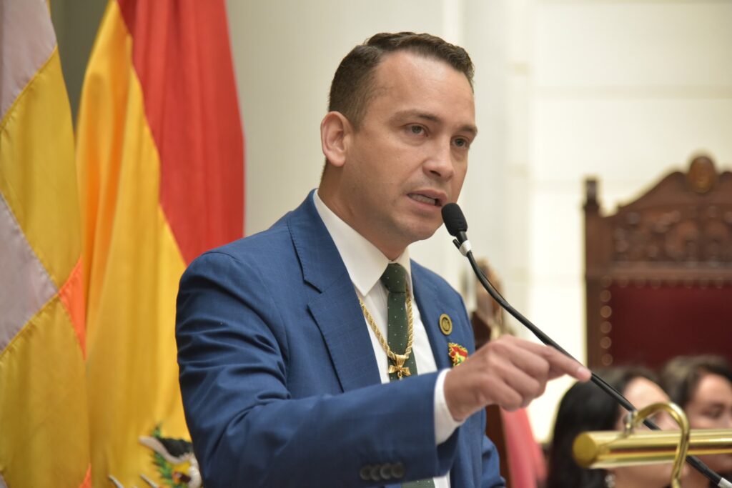 El presidente del TSJ, Romer Saucedo. / Foto: TSJ.