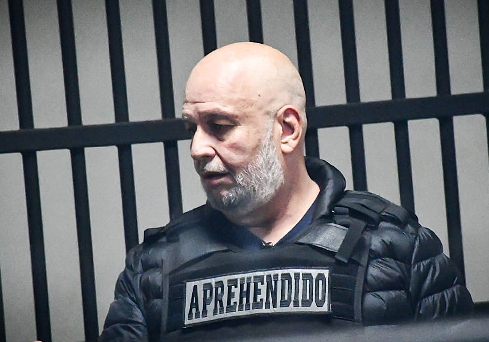 Arturo Murillo a su arribo a Bolivia. / Foto: Ministerio de Gobierno.