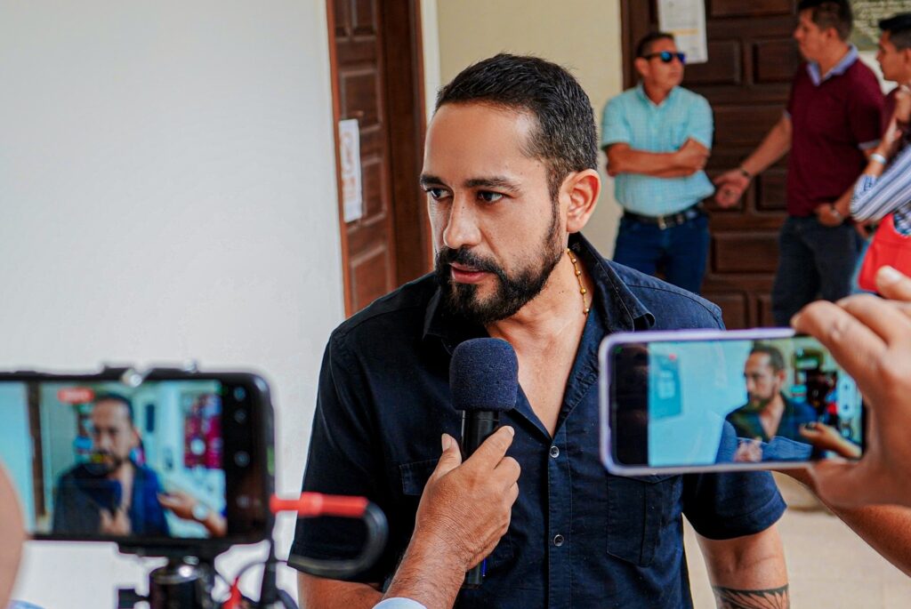 El alcalde de Trinidad, Cristhian Cámara. / Foto: GAMT.