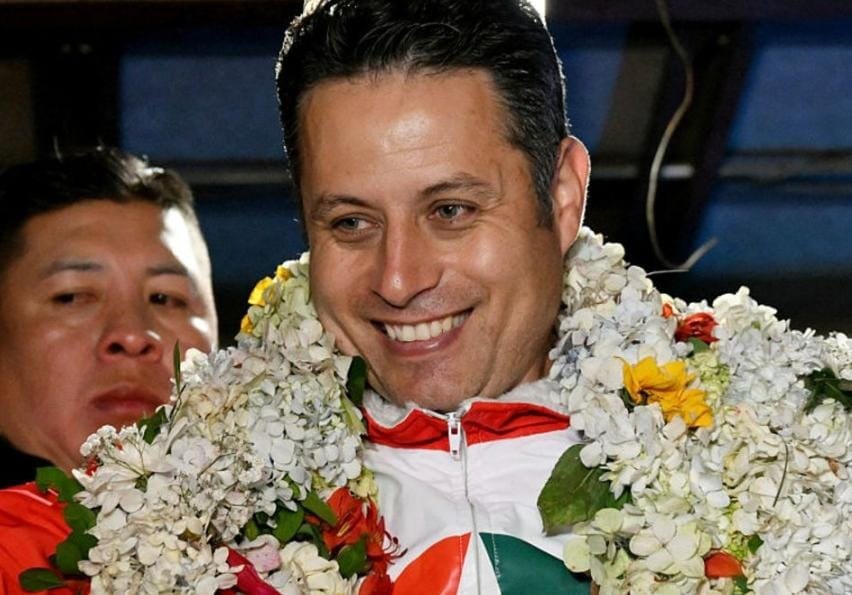 El candidato a la Vicepresidencia, Edman Lara. / Foto: La Prensa.