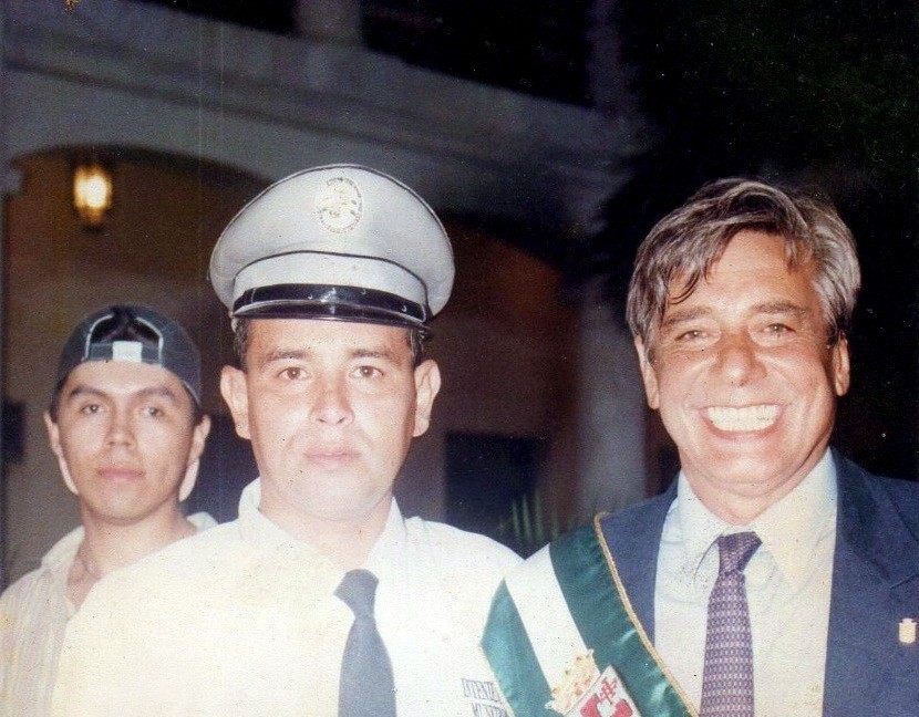El entonces alcalde Percy Fernández. / Foto: PF