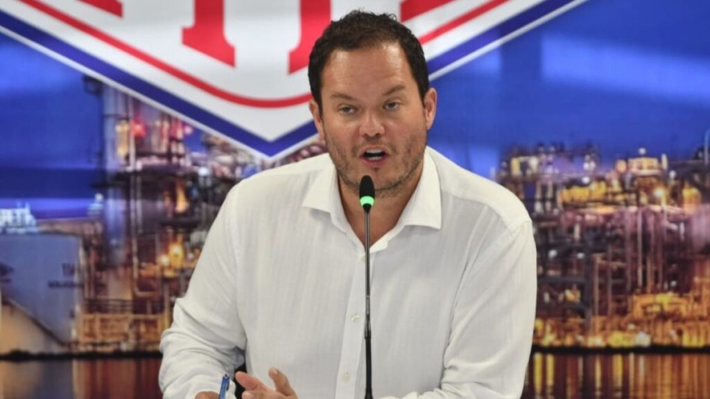 El presidente de YPFB, Armin Dorgathen. / Foto: YPFB.
