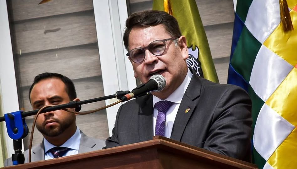 El viceministro de Régimen Interior y Policía, Jhonny Aguilera. / Foto: DTV.