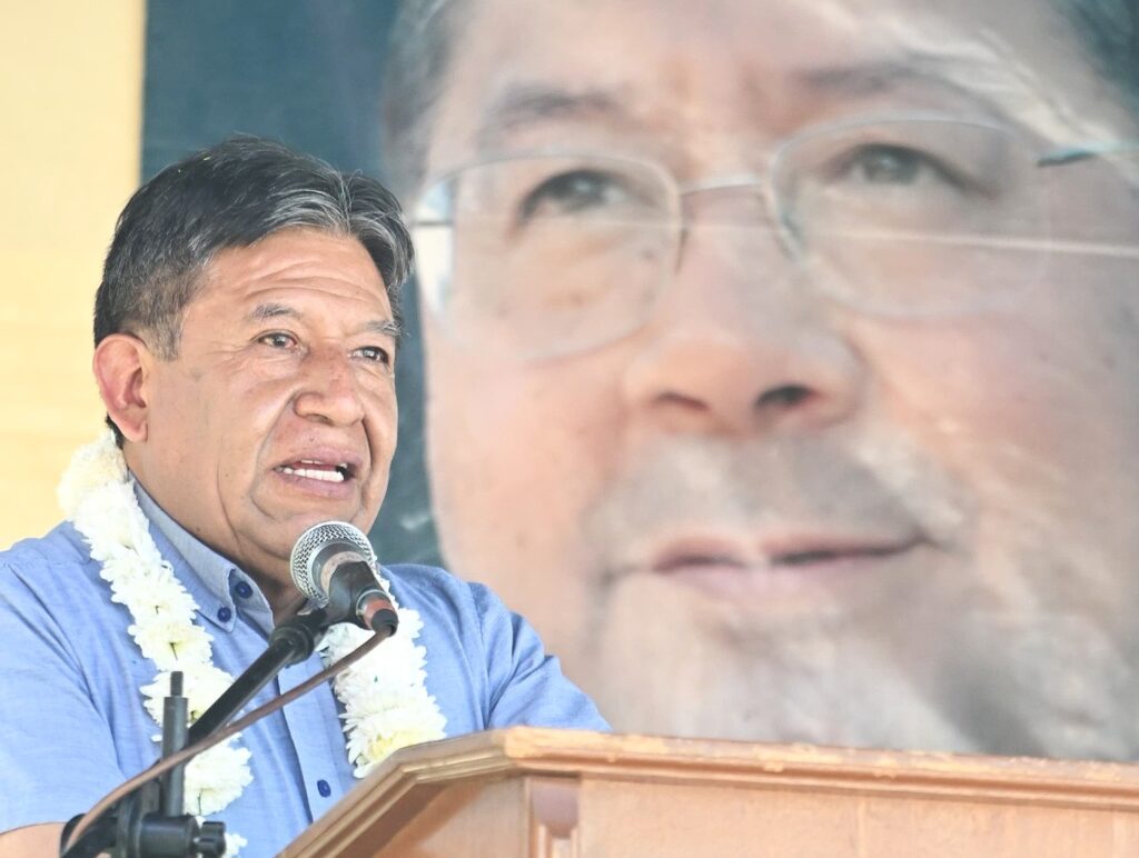El vicepresidente David Choquehuanca. / Foto: Vicepresidencia.