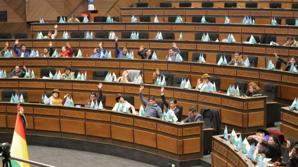 La sesión de la Cámara de Diputados del jueves. / Foto: CD