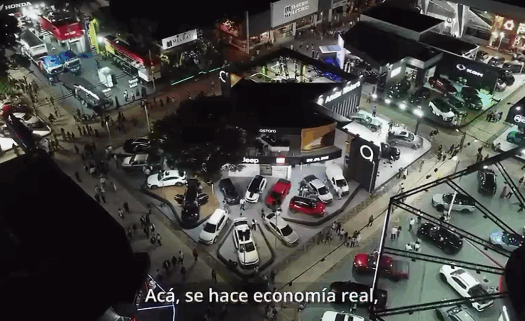 Una captura del documental sobre Expocruz