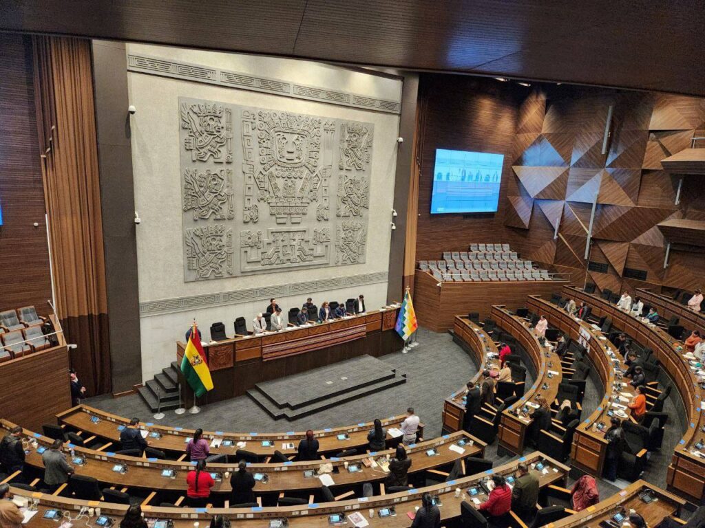 El hemiciclo de la Cámara de Diputados. / Foto: CD.