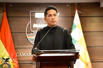 El presidente del Senado, Andrónico Rodríguez. / Foto: Senado.