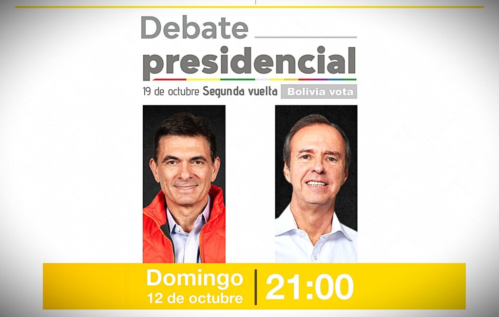 Los participantes en el debate presidencial de este domingo. / Foto: TSE.