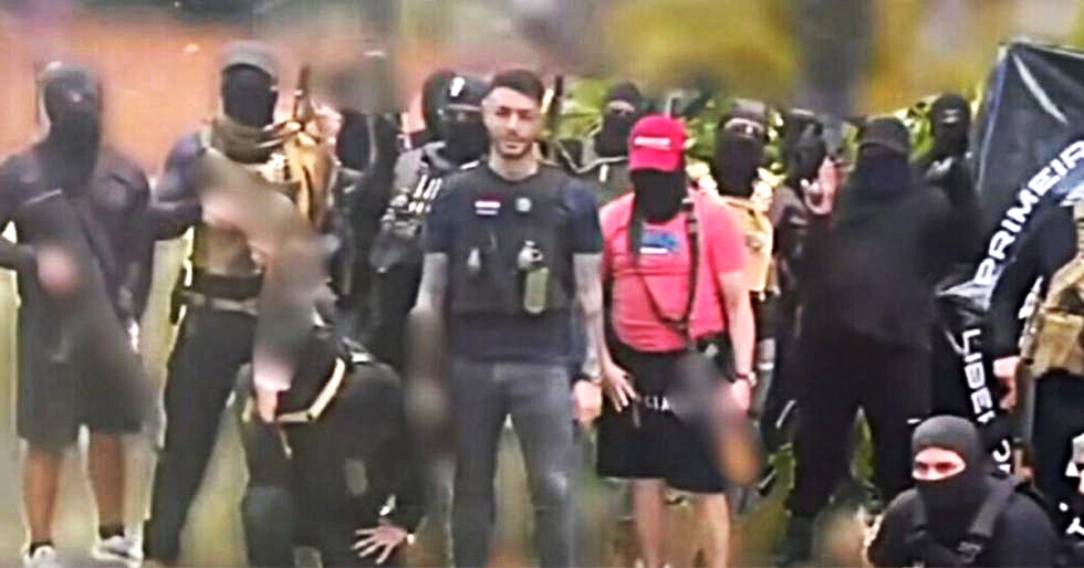 Sebastián Marset en el video que se difundió en redes sociales hace un par de semanas. / Foto: captura de video.