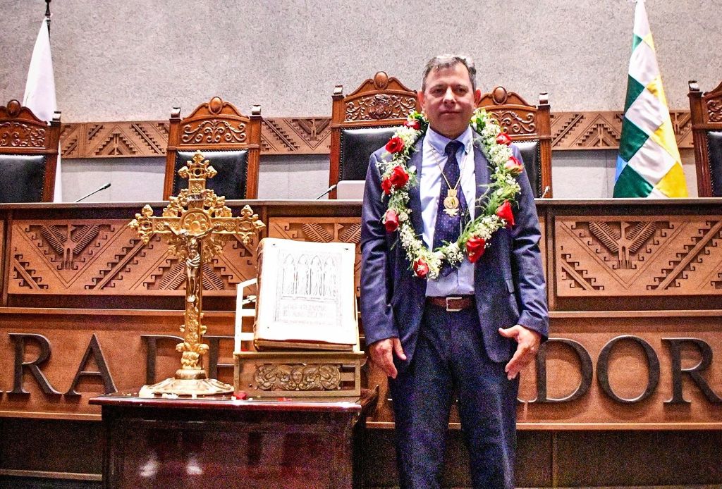Diego Ávila, el nuevo presidente del Senado. / Foto: Senado.