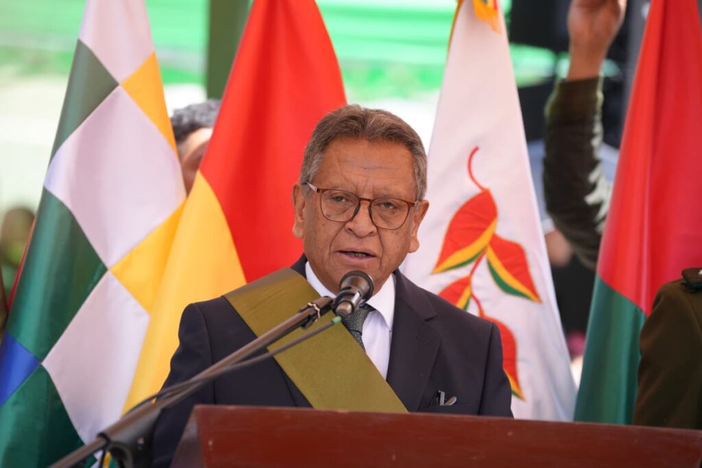 El ministro de Gobierno, Marco "Tuco" Oviedo. / Foto: MG.