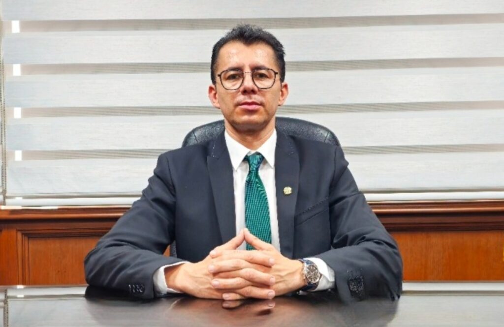 El ministro de Justicia, Freddy Vidovic. / Foto: MJYTI