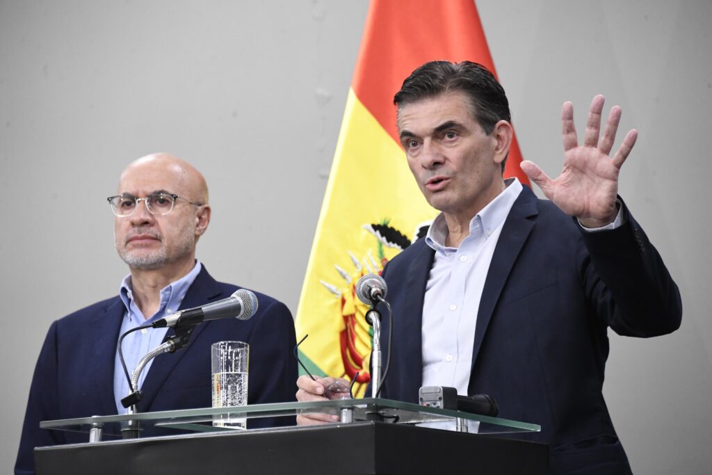 El presiente Rodrigo Paz. / Foto: ABI.