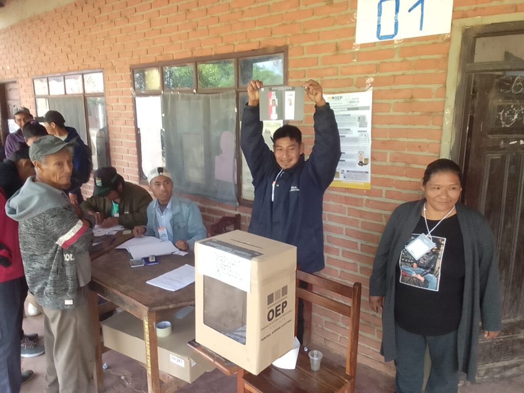 Las elecciones de la segunda vuelta presidencial. Foto TED Santa Cruz.