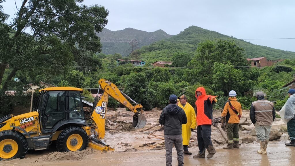 Los trabajos que se realizan en Samaipata. / Foto: GAMS.
