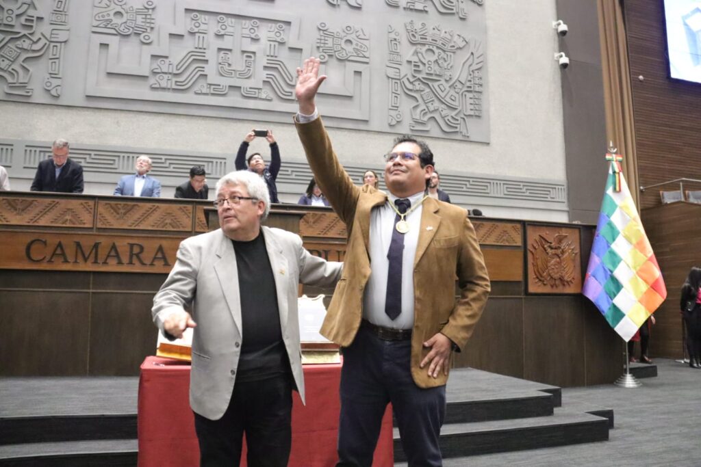 Roberto Castro, el nuevo presidente de la Cámara de Diputados. / Foto: Diputados.