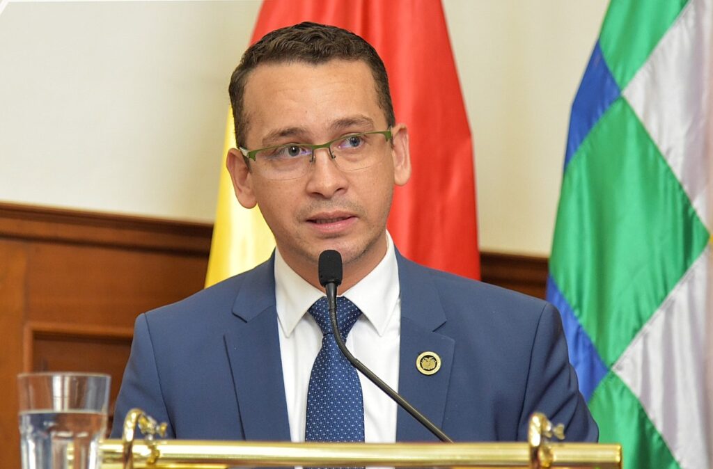 Romer Saucedo, presidente del TSJ. / Foto: TSJ.