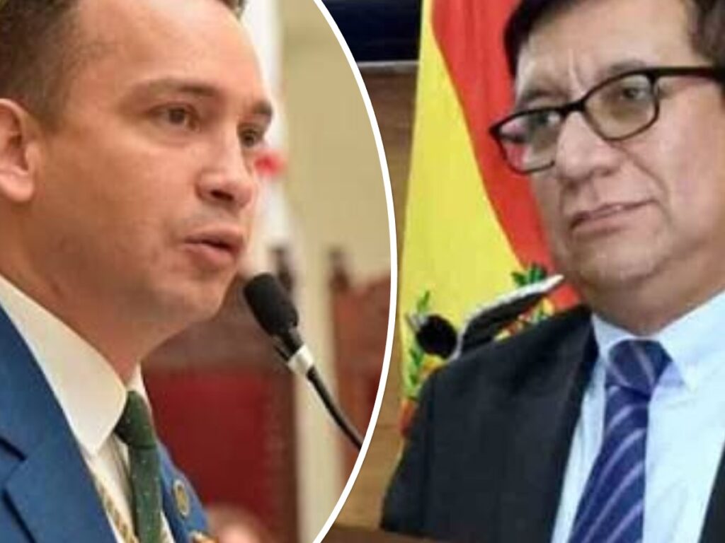 Romer Saucedo y Gonzalo Hurtado. / Foto: eju