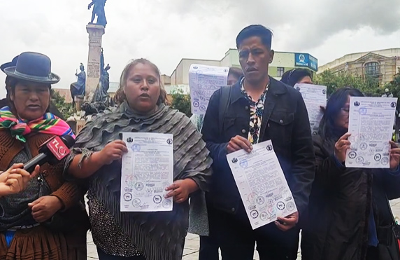 Dirigentes de los prestatarios. / Foto: archivo