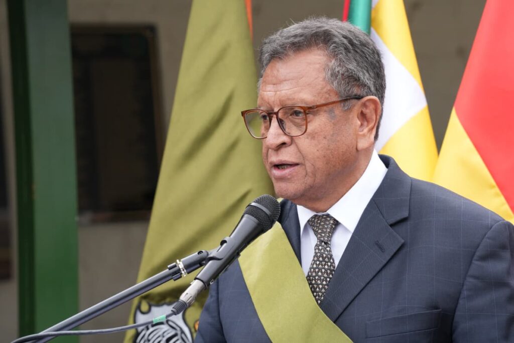 El ministro de Gobierno, Marco Antonio Oviedo. / Foto: Min. Gob.