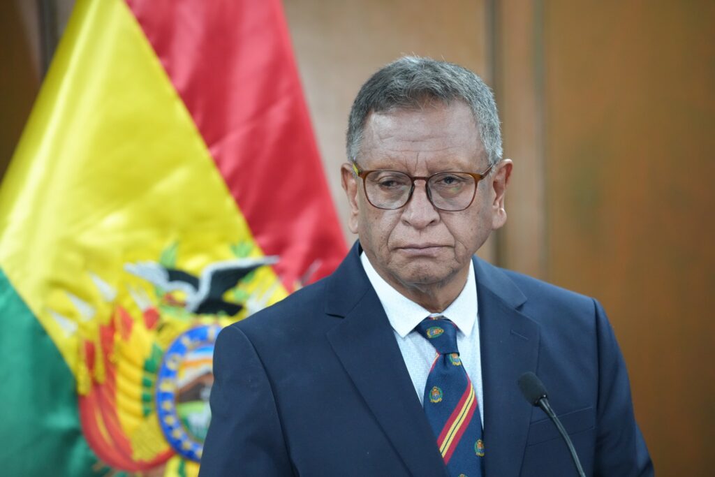 El ministro de Gobierno, Marco Antonio Oviedo. / Foto: Min. Gobierno.