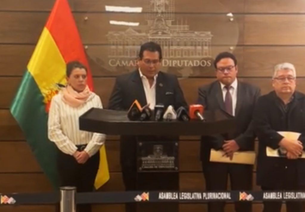 La directiva de la Cámara de Diputados. / Foto: eju.tv