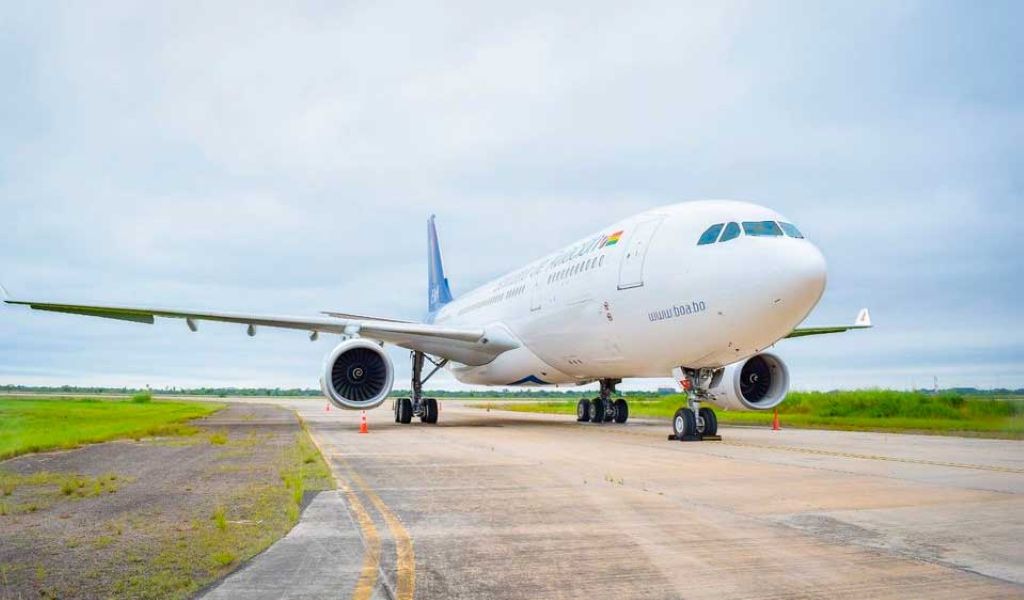Una aeronave de BoA. / Foto: MOP.