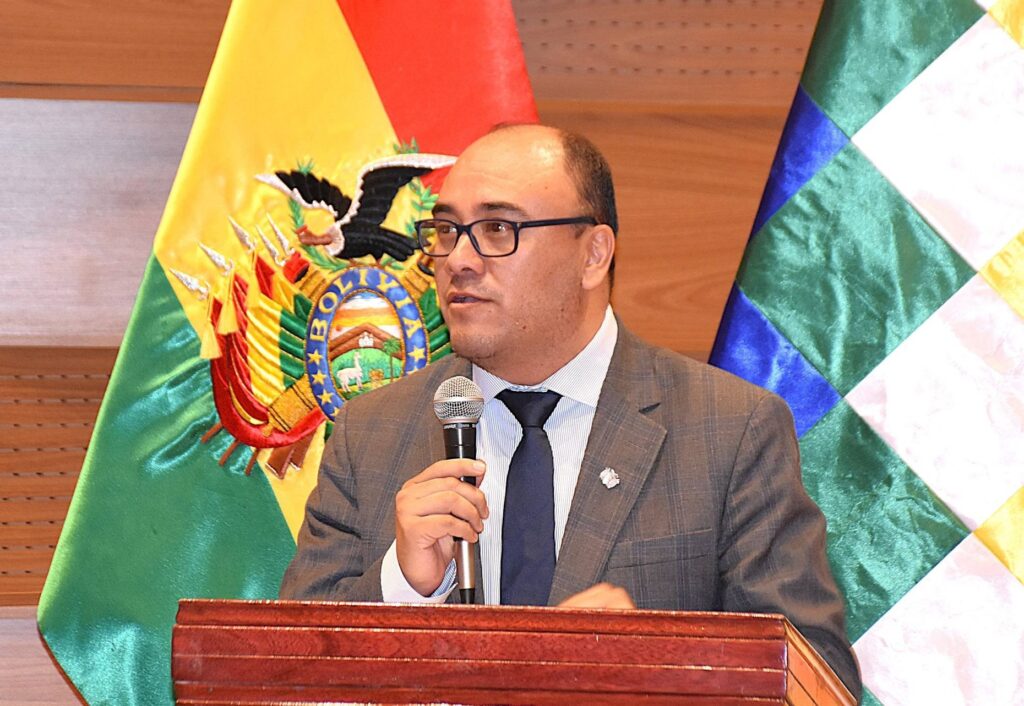 El presidente del TSE, Gustavo Ávila. / Foto: TSE.