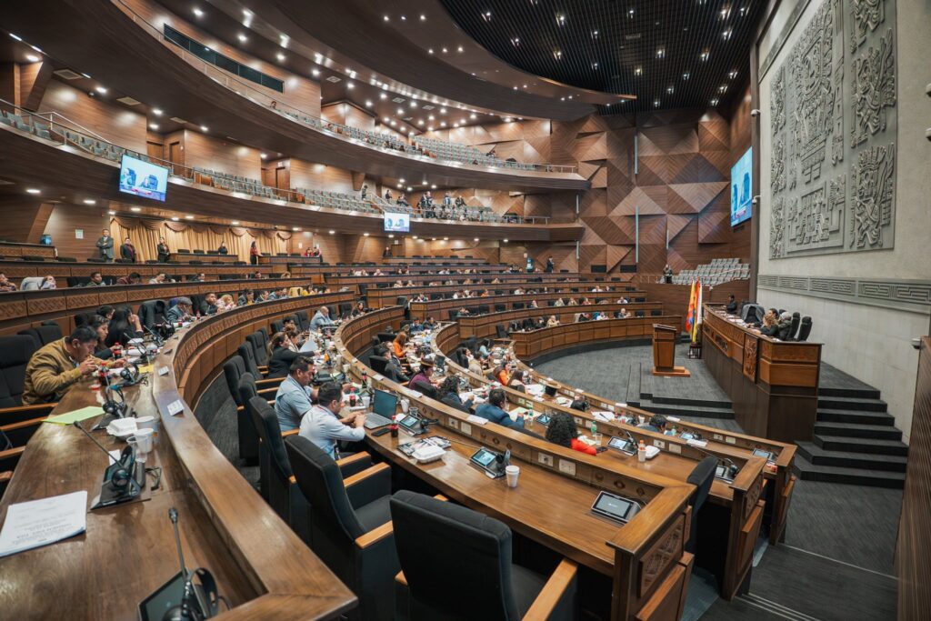 La sesión de la Cámara de Diputados en la cual se evaluó el informe sobre los vocales. Foto CD.