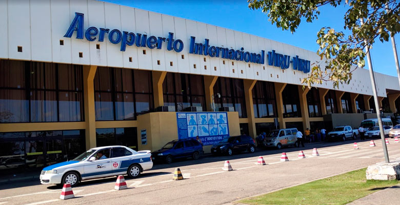 Una imagen del aeropuerto de Viru Viru. / Foto: ibolivia