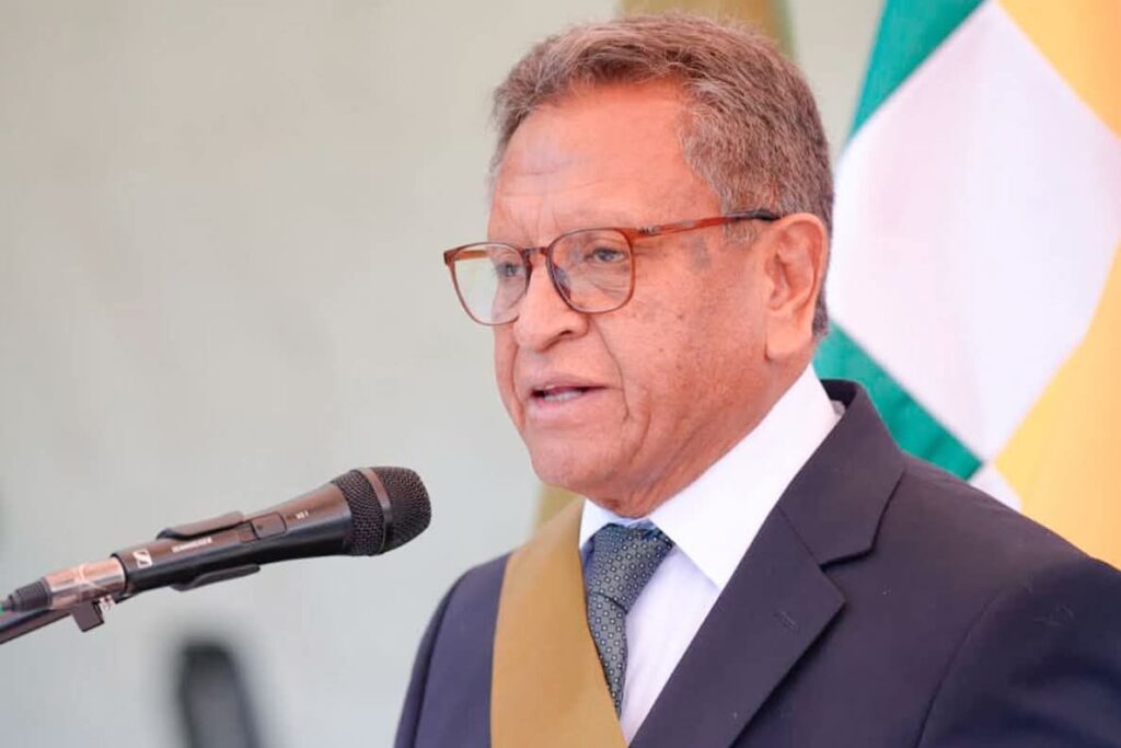 El ministro de Gobierno, Marco Antonio Oviedo. / Foto: Min. Gobierno.