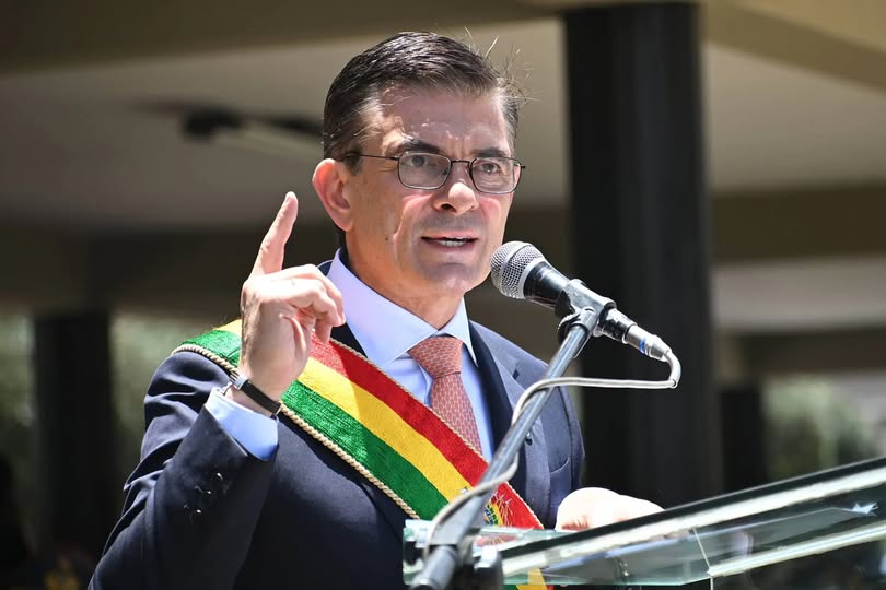 El presidente Rodrigo Paz. / Foto: Facebook