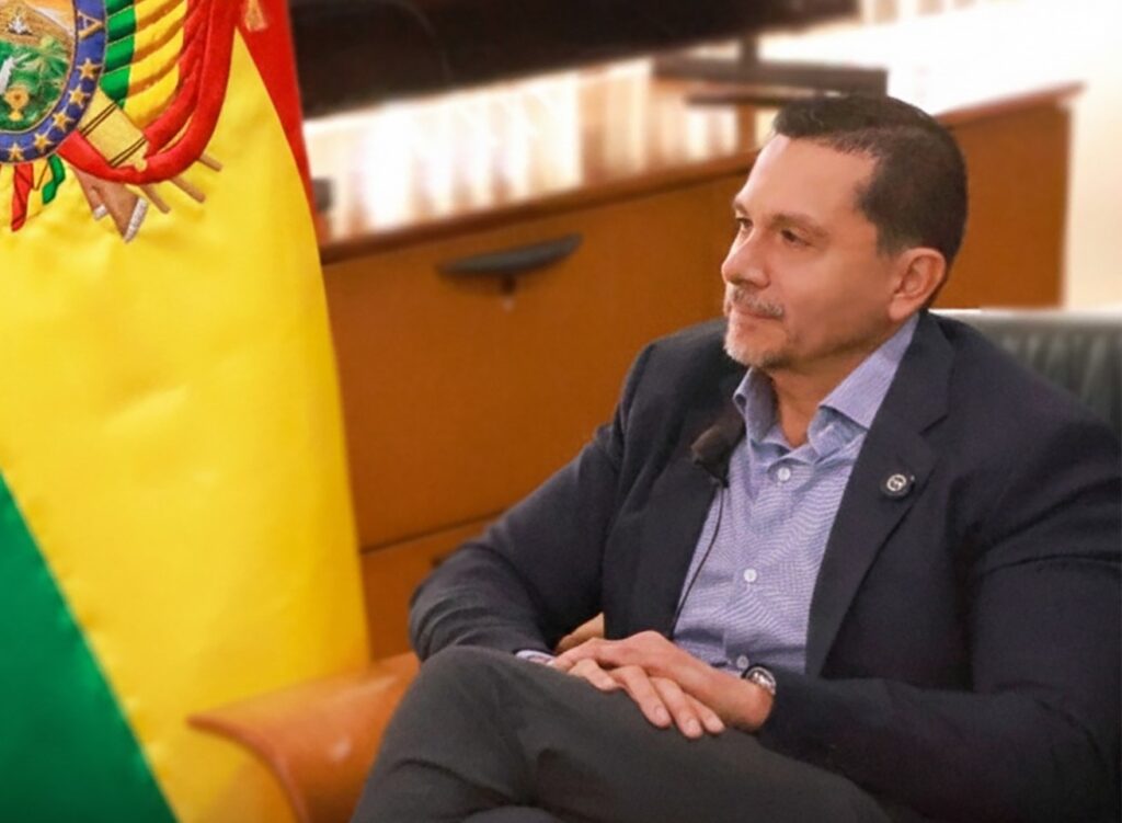 El presidente de la Aduana, Alberto Soto de la Vía. / Foto: Aduana.