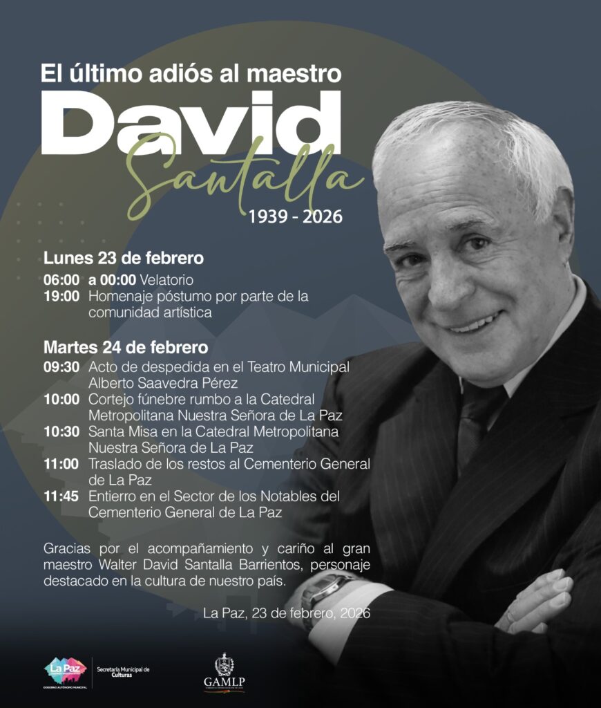 El último adiós a David Santalla.