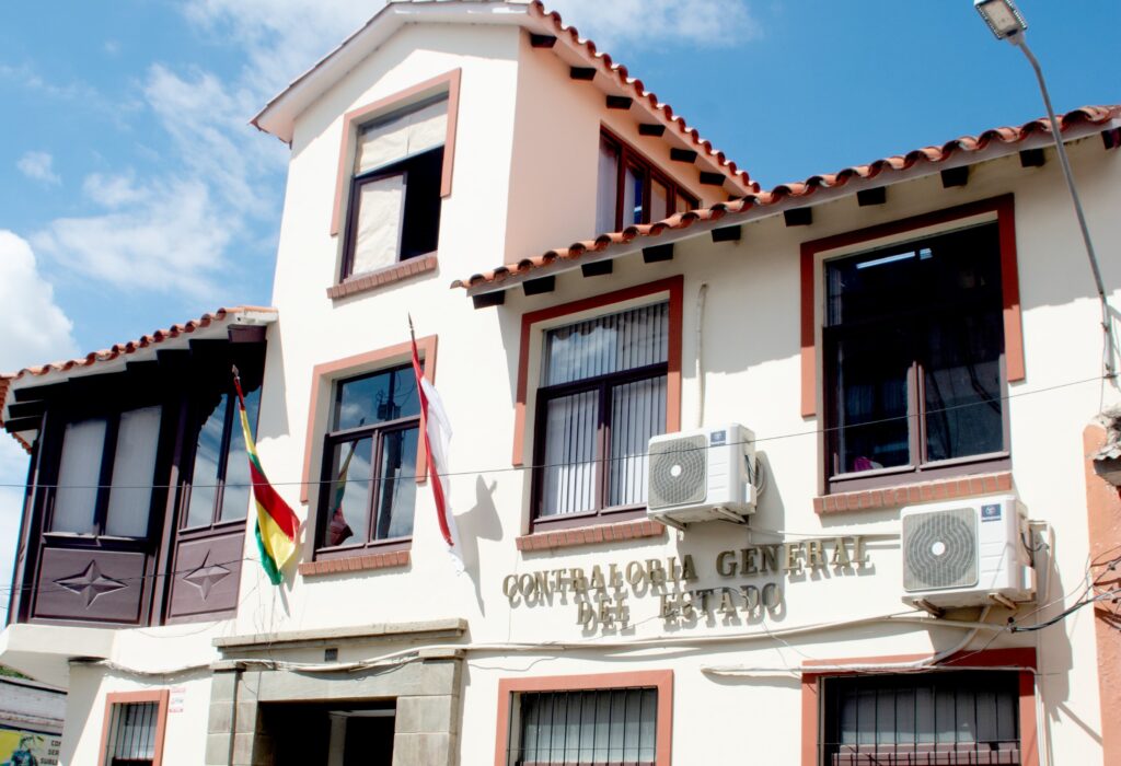 Edificio de la Contraloría en Tarija. Foto CGE.