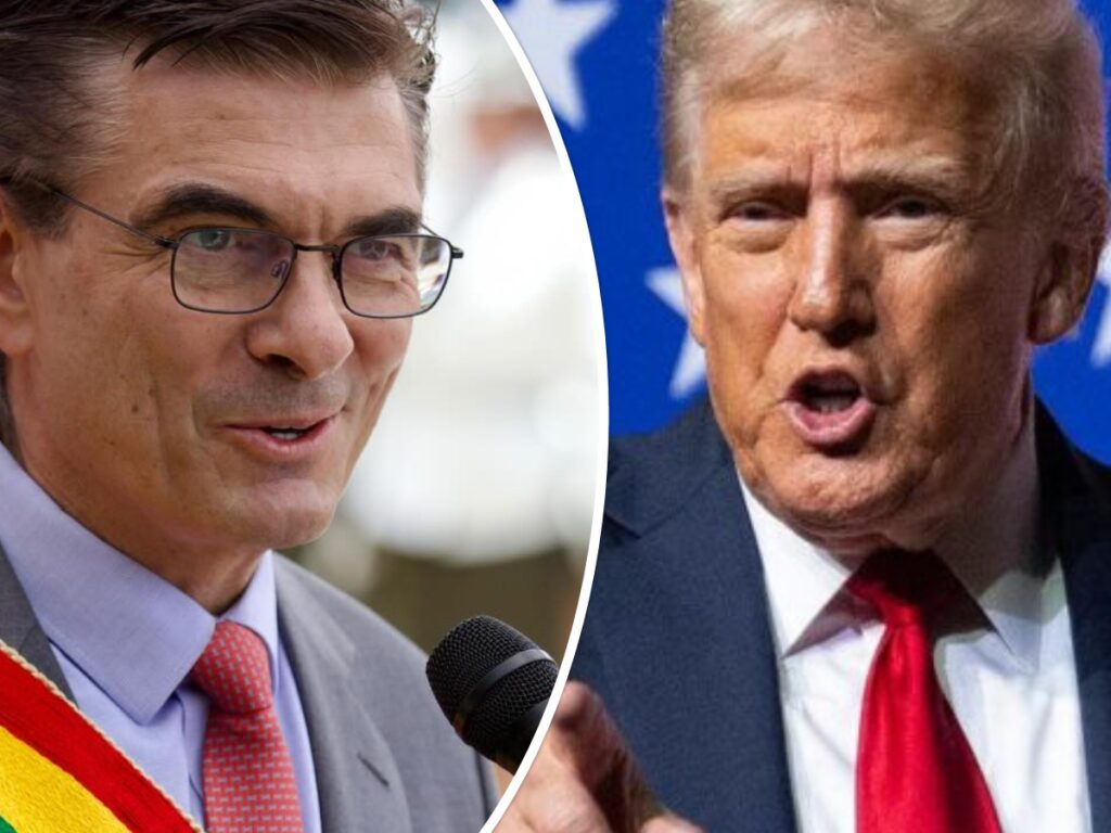 Los presidentes Rodrigo Paz y Donald Trump. / Fotocomposición: eju.tv