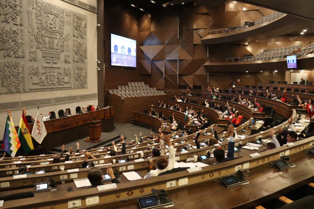 Una sesión de la Cámara de Diputados. / Foto: CD