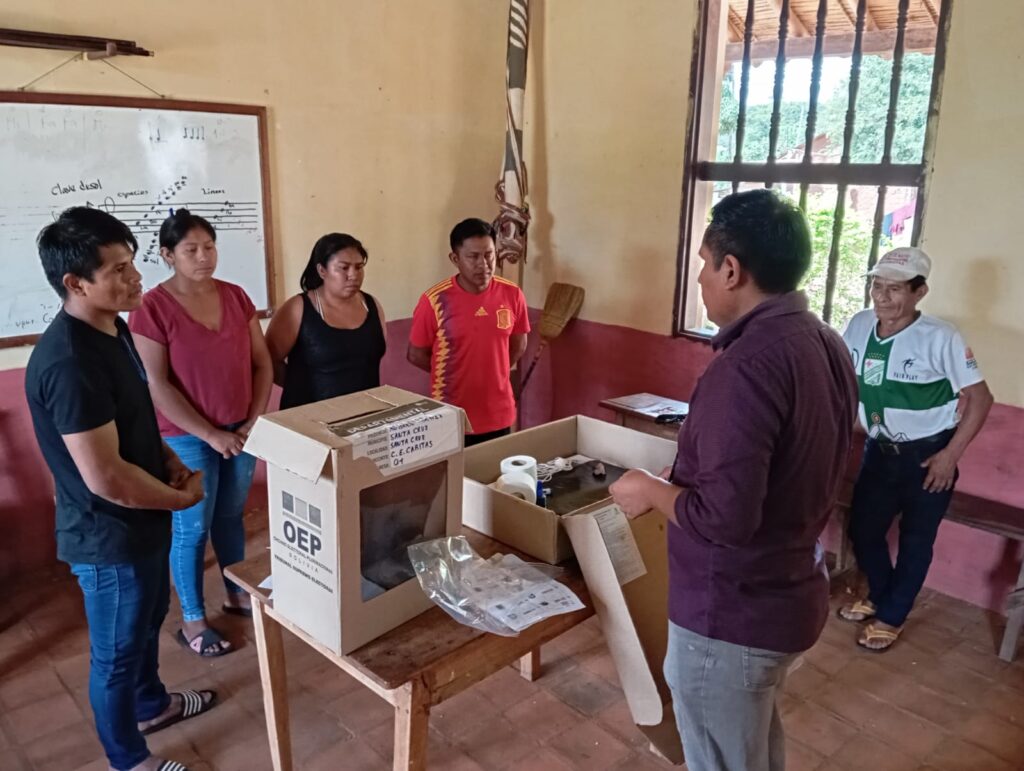 Capacitación de los jurados electorales en Santa Cruz. / Foto: TED SCZ